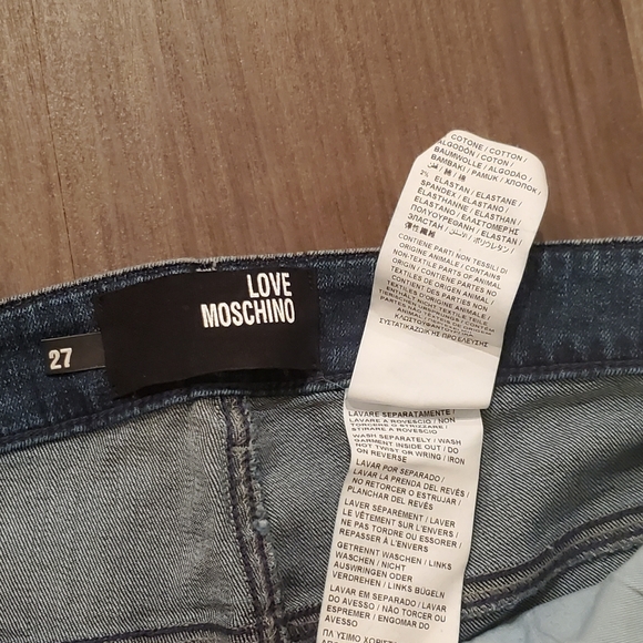 NWT - MOSCHINO - Union Jack Jeans - Picture 10 of 11